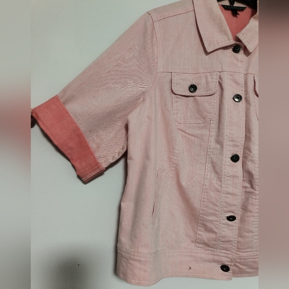 Women's Light Coral Jacket / Size 2X - Picture 3 of 8